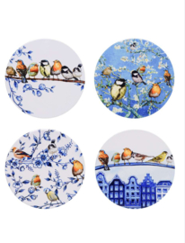 Onderzetters set Bosvogels