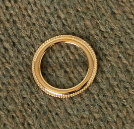 Broche cirkel goud