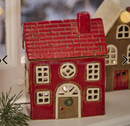 Waxinelichthuisje kerst