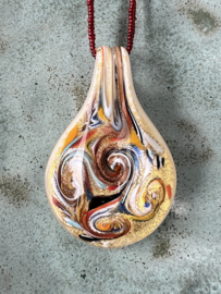 Glazen pracht, Murano hanger met ketting