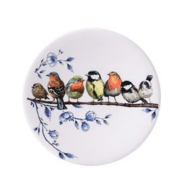 Magneetbordje bosvogels wit