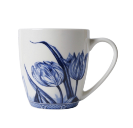 Koffie mok Tulp Heinen Delftsblauw