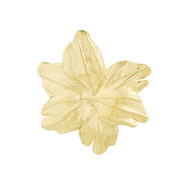 Broche Bloem goudkleur