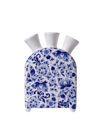 Tulpenvaas klok Delftsblauw 17cm