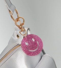 Smile tashanger/sleutelhanger Goud