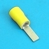Blade terminal geel 4.5mm