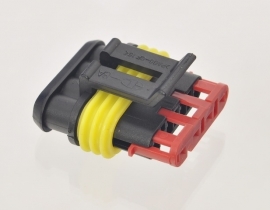Superseal connector male 4 polig
