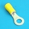 Ring terminal geel 6.4mm