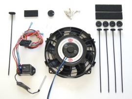 Standaard performance enkele 12V fans - complete kit