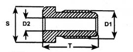 Remleidingnippel  3/8" UNFx24 SPFU-96030