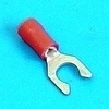 Locking spade terminals