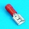 Female terminal rood 2.8X0.5mm