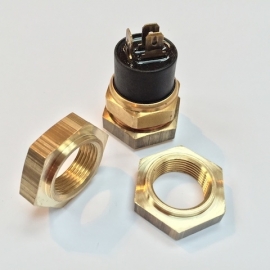Messing/brons sensor adapter 22x1.5mm SPSP-MB2215