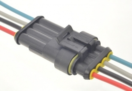 Superseal connector set 4 polig