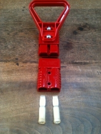350A/70mm2 connector Rood