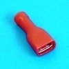 Female terminal geisoleerd rood 2.8x0.5mm SPRI-1559RED