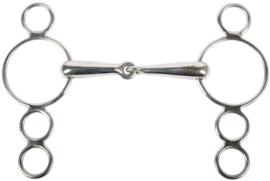 Harry's Horse Pessoa bit 3 extra ringen 19mm