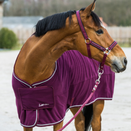 Fleece deken “Classical” Lamicell Bordeaux