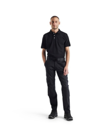 Blaklader Industrie werkbroek stretch met kniezakken 14481832