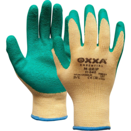 Grip handschoenen latex (bouw, tuin en bestrating)