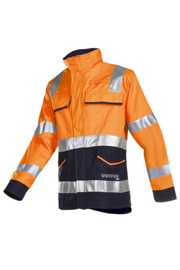 Hi-vis jacket with ARC protection