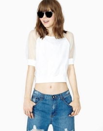 Crop Top met Kant