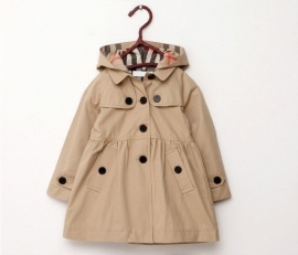 Beige Trenchcoat voor Meisjes