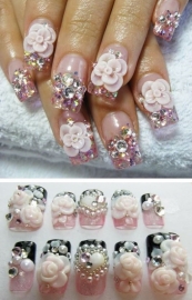 Carrousel Nail Art 2d- en 3d-figuren