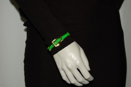 Armband Riem Groen