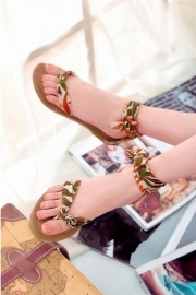 Sandalen Cute met bloemen