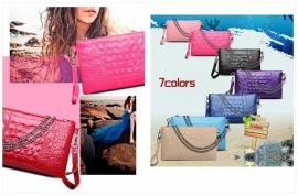 Mooie, PU-lederen Clutches Multi