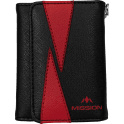 Mission Flint darts wallet - zwart/rood