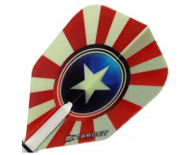 Target vision flight USA STAR no6 standaard 117680