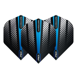 Hardcore Radical Blue Flash Dart Flights F6510