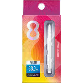 target 8 shaft white 33mm