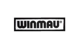 Winmau Wincool Dartshirt - ZWART/WIT -  Maat XL