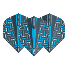 Hardcore Radical Blue Rope Print Dart Flights F6515