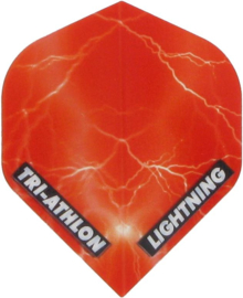 triathlon lightning clear red