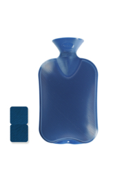 Kruik 2L double ribbed blauw Fashy