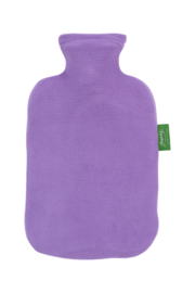 Warmwaterkruik 2L fleece paars Fashy