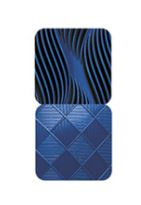 Kruik 2L wave decor blauw Fashy