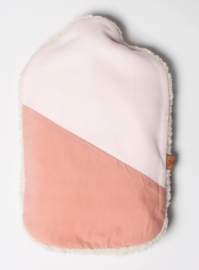Warmwaterkruik recycled 0,8L roze/roze Juggi