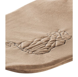 Warmwaterkruik 2L fleece bruin/katje Fashy