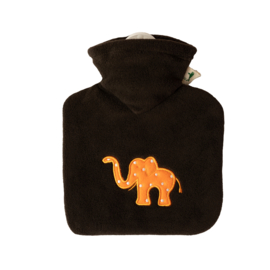 Warmwaterkruik Olifant fleece 0,6L Hugo Frosch