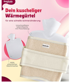 Warmwaterkruik 1.8L met riem Hugo Frosch