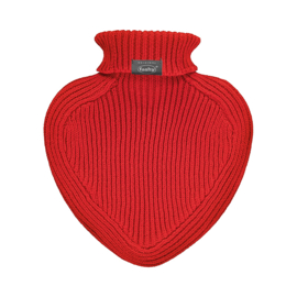 Warmwaterkruik hartje knitted 0,7L Fashy