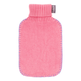 Warmwaterkruik knitted roze Fashy