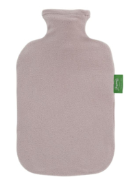 Warmwaterkruik 2L fleece taupe Fashy