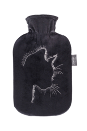 Warmwaterkruik 2L fleece kat Fashy