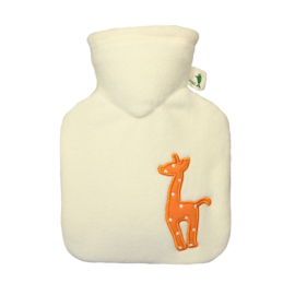 Warmwaterkruik Giraf fleece 0,6L Hugo Frosch